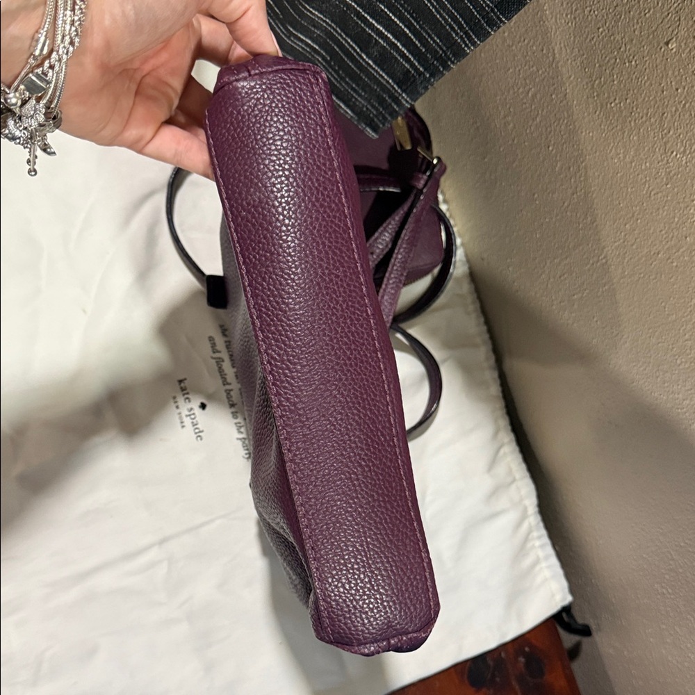 Kate Spade Plum Shoulder Bag - Picture 6 of 7